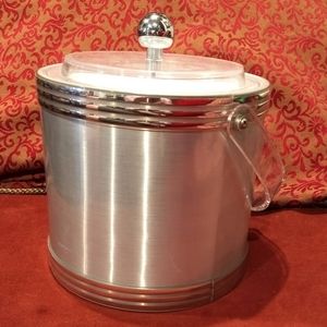 George Briard ice bucket vintage silver
